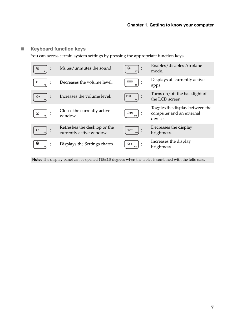 Lenovo Miix 10 Tablet IdeaPad User Manual | Page 11 / 32