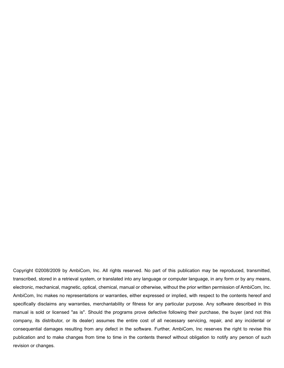 AmbiCom WL250N-AR User Manual | 82 pages