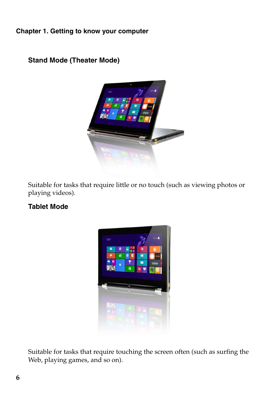 Lenovo Yoga 2 11 Notebook Lenovo User Manual | Page 10 / 38