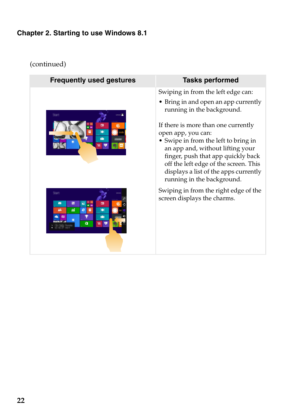 Lenovo Yoga 2 11 Notebook Lenovo User Manual | Page 26 / 38