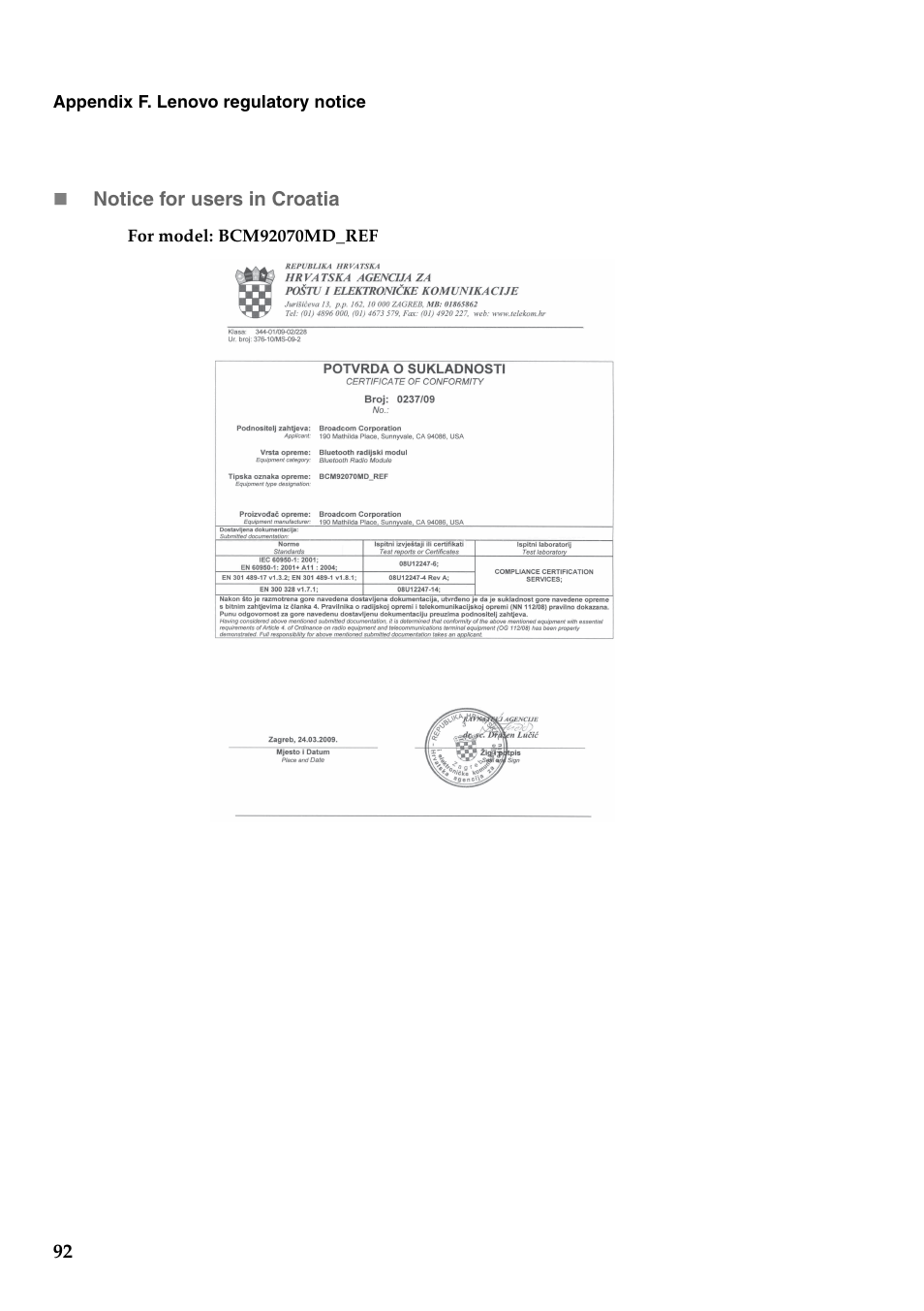 Lenovo G460 Notebook User Manual | Page 100 / 130