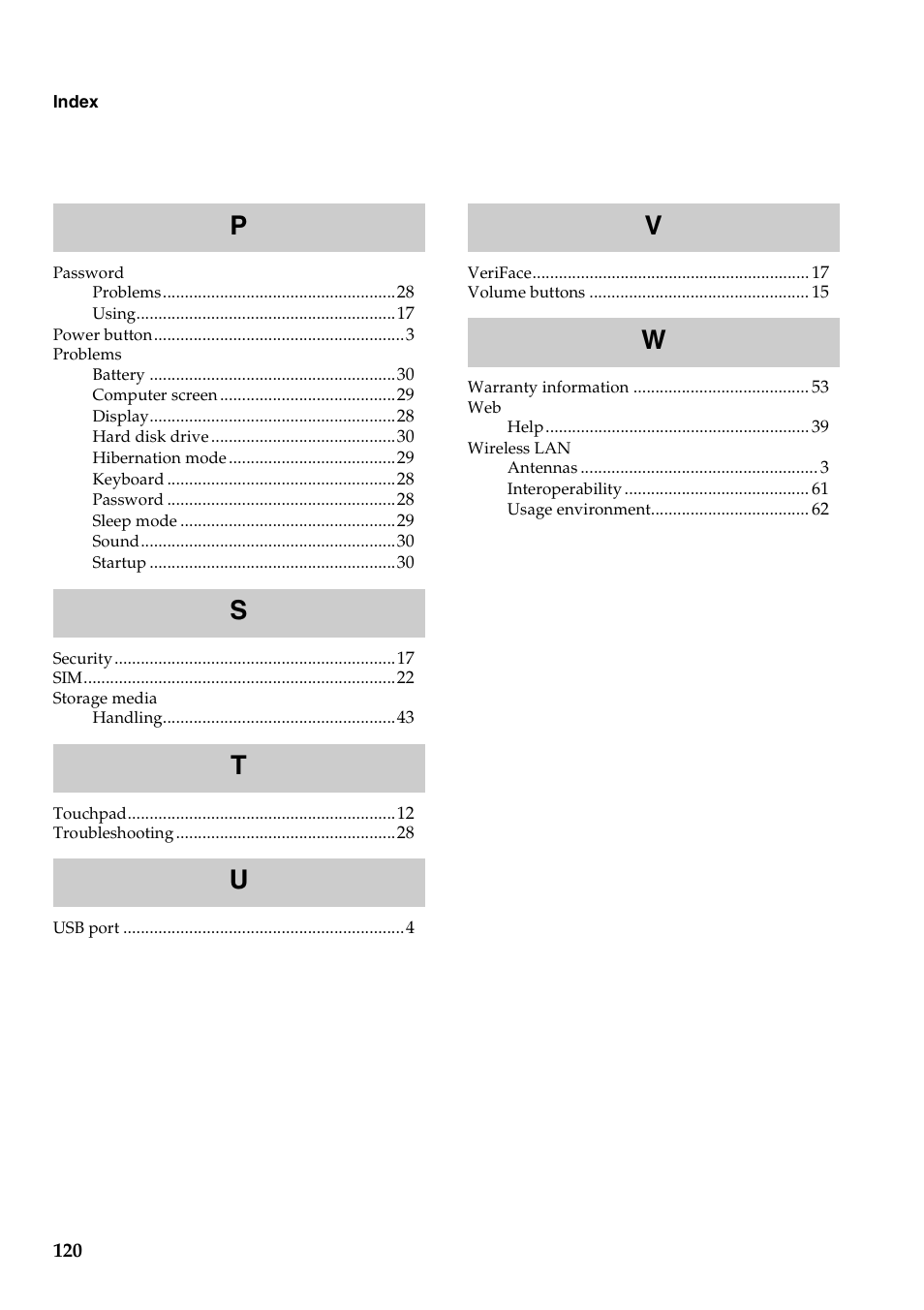 Lenovo G460 Notebook User Manual | Page 128 / 130