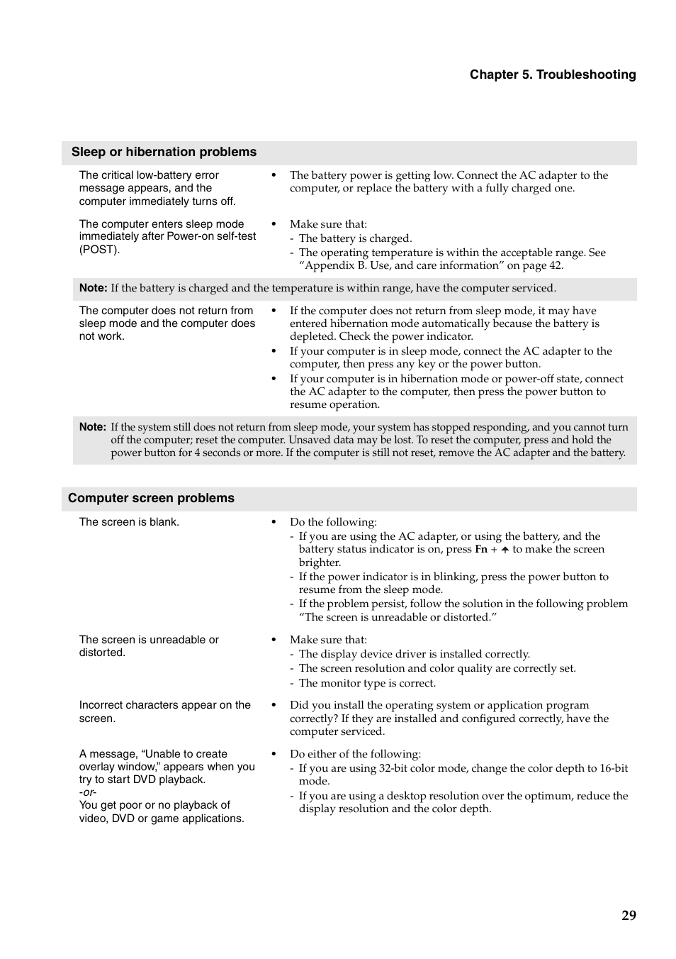 Lenovo G460 Notebook User Manual | Page 37 / 130