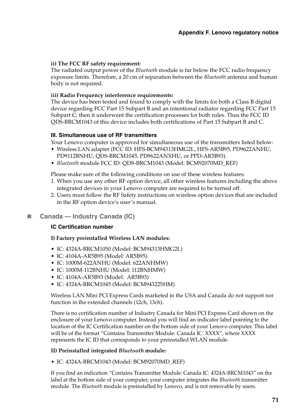 Lenovo G460 Notebook User Manual | Page 79 / 130