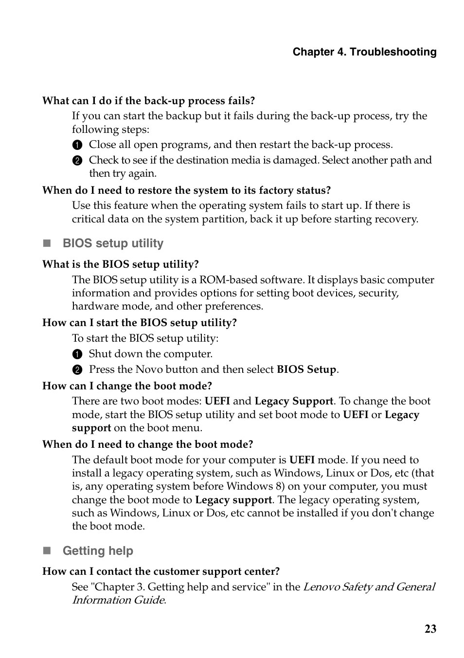 Lenovo G700 Notebook User Manual | Page 27 / 46