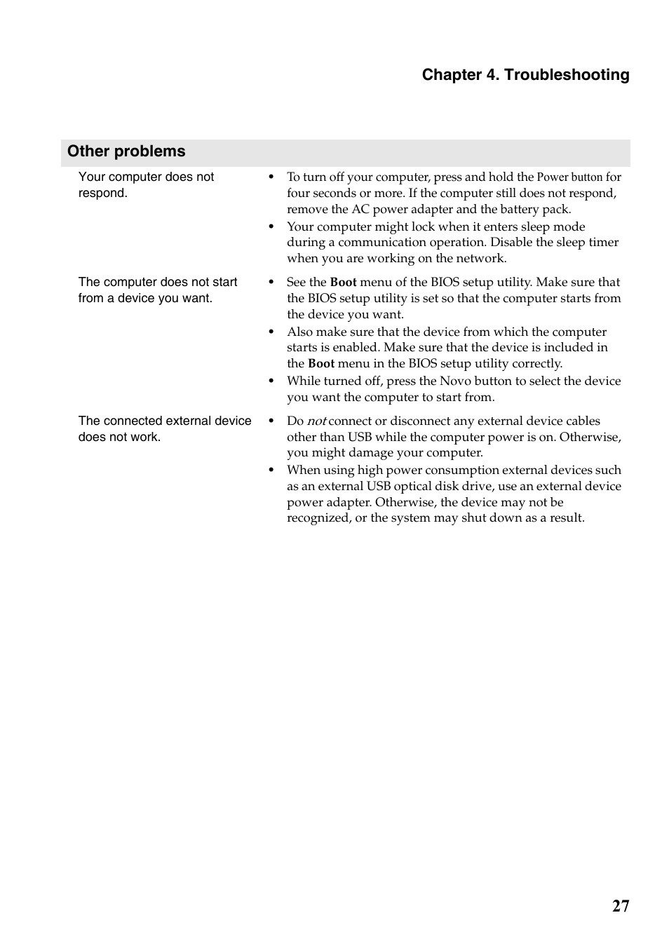 Lenovo G700 Notebook User Manual | Page 31 / 46