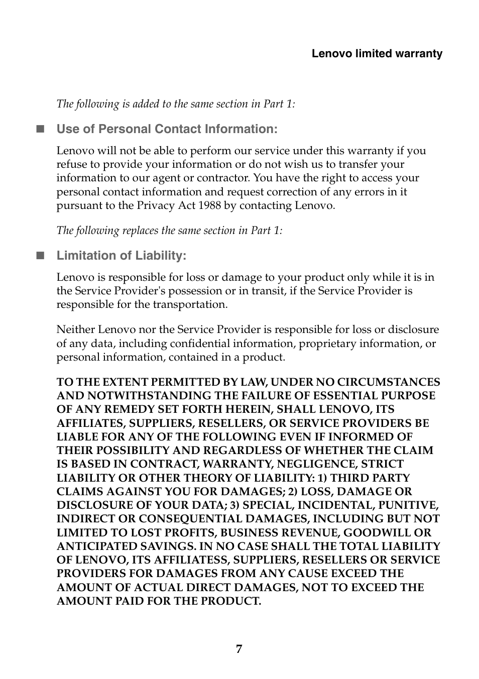 Lenovo Y40-70 User Manual | Page 7 / 21