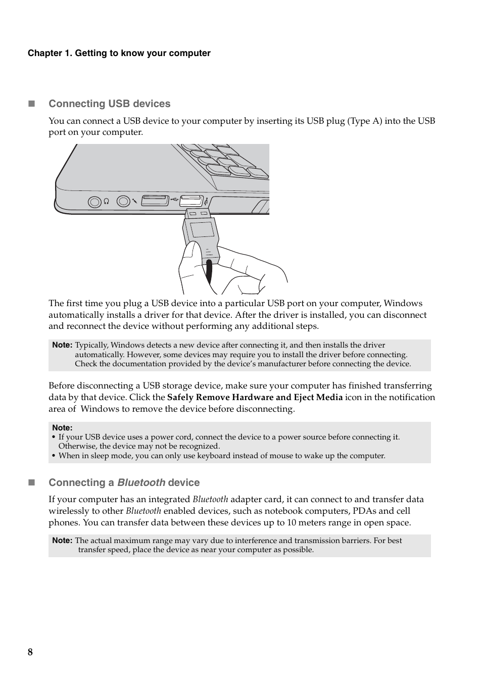 Lenovo IdeaPad Y500 Notebook User Manual | Page 12 / 40