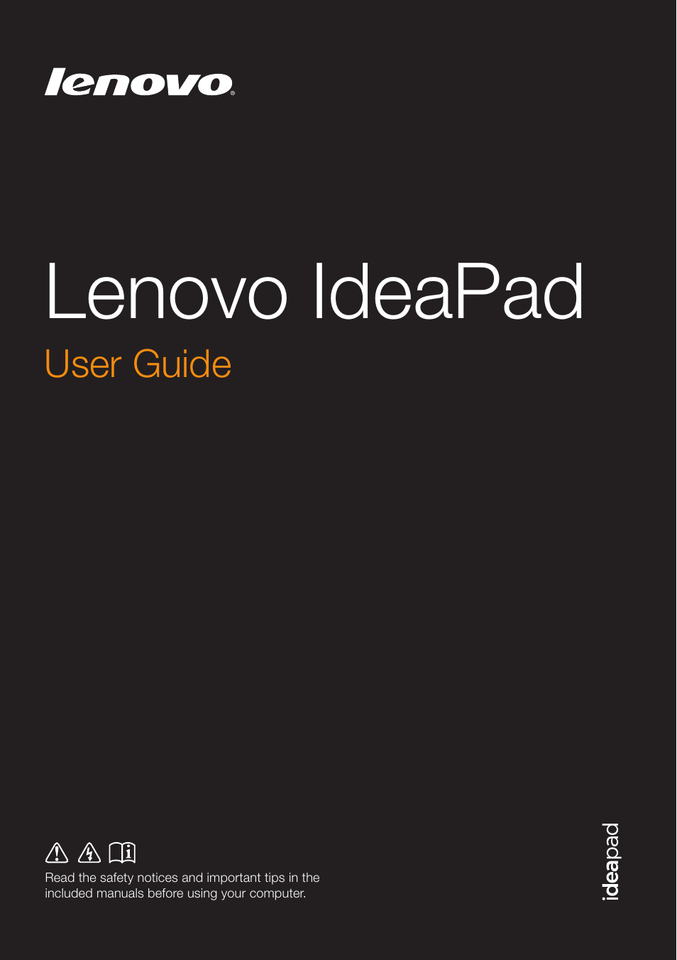 Lenovo IdeaPad S510p Touch Notebook User Manual | 45 pages