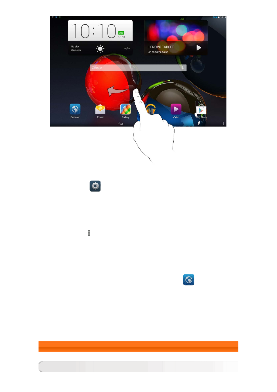 Device | Lenovo A10-70 Tablet User Manual | Page 22 / 30