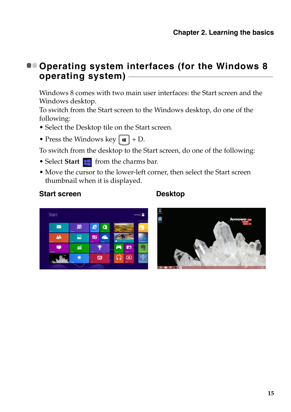Lenovo B5400 Notebook User Manual | Page 21 / 50