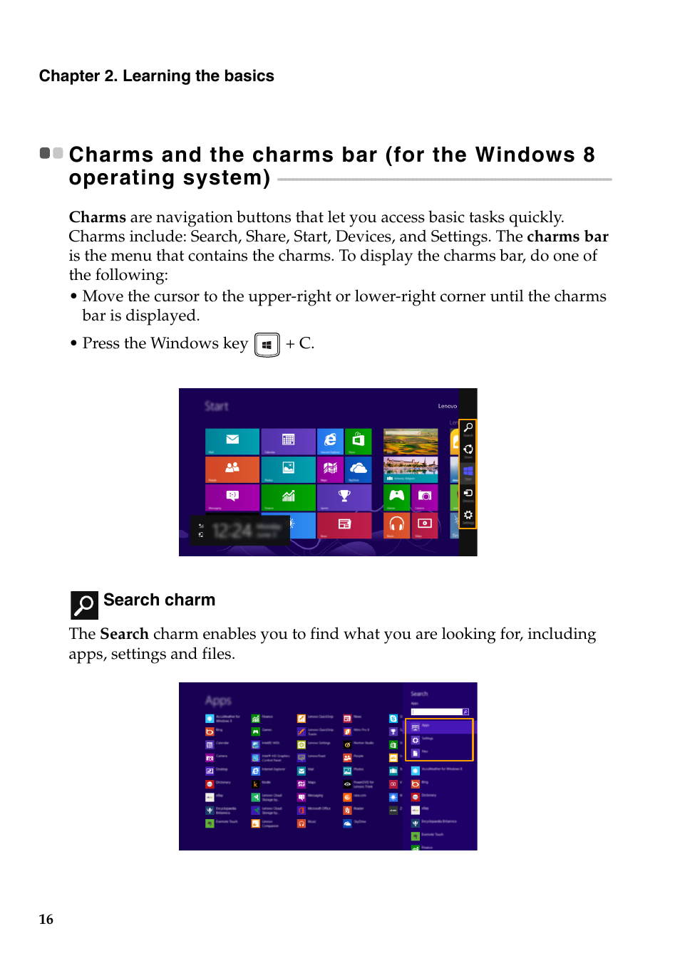 Lenovo B5400 Notebook User Manual | Page 22 / 50