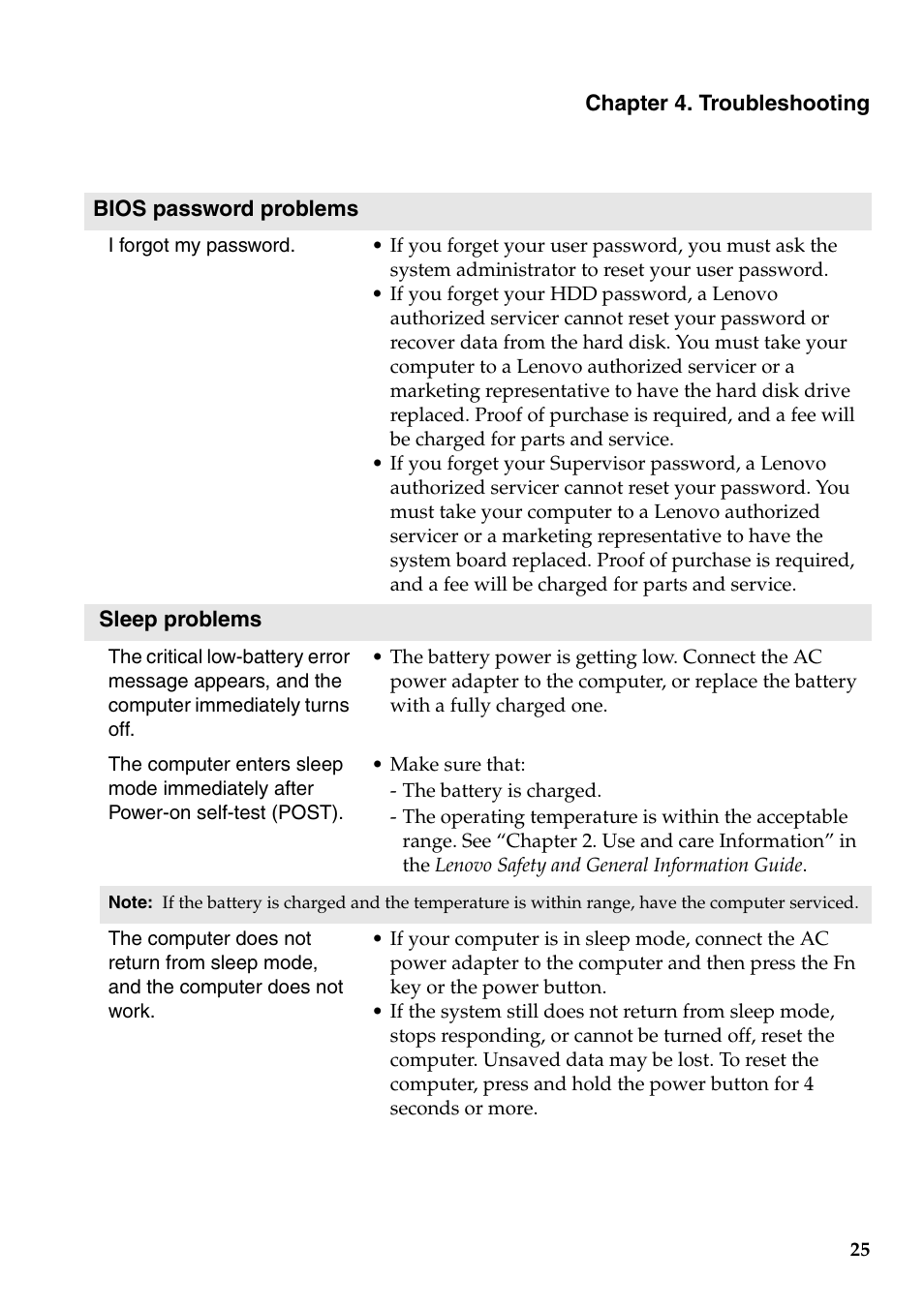 Lenovo B5400 Notebook User Manual | Page 31 / 50