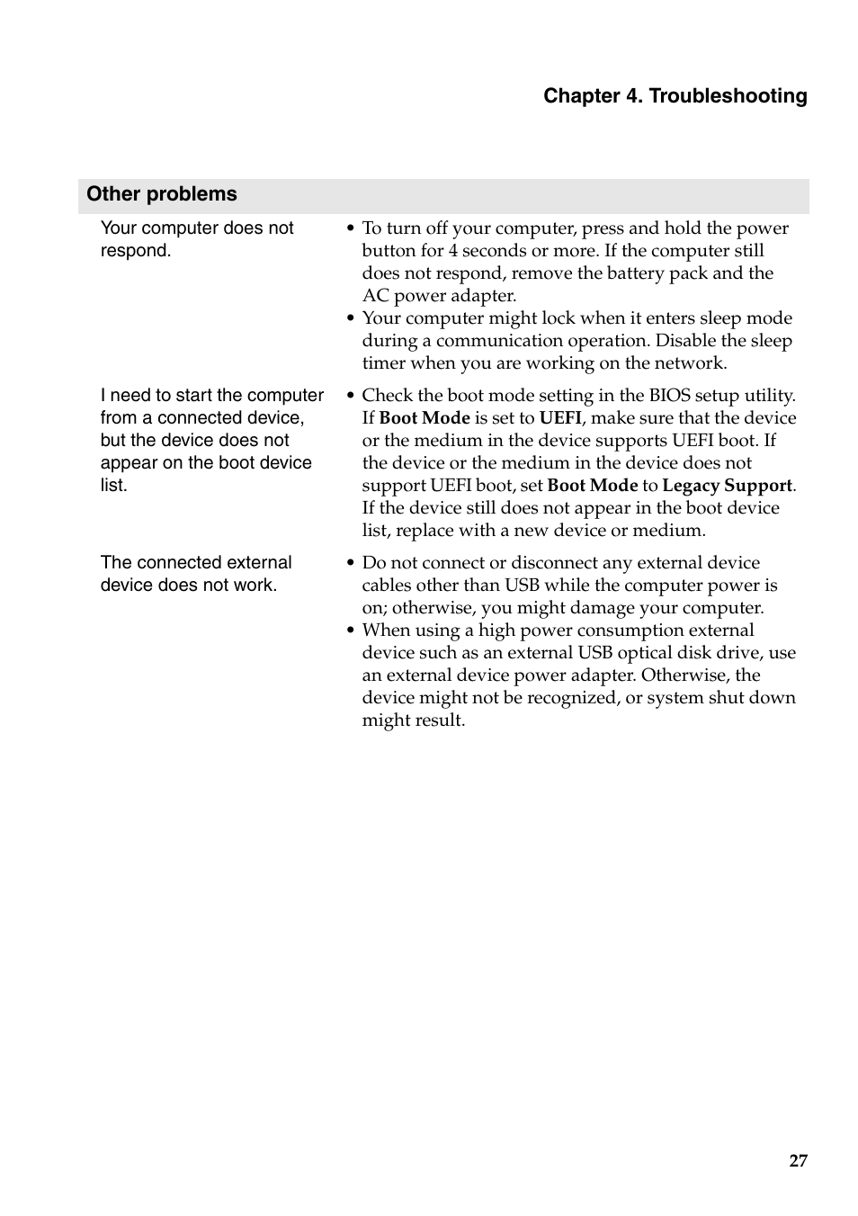 Lenovo B5400 Notebook User Manual | Page 33 / 50