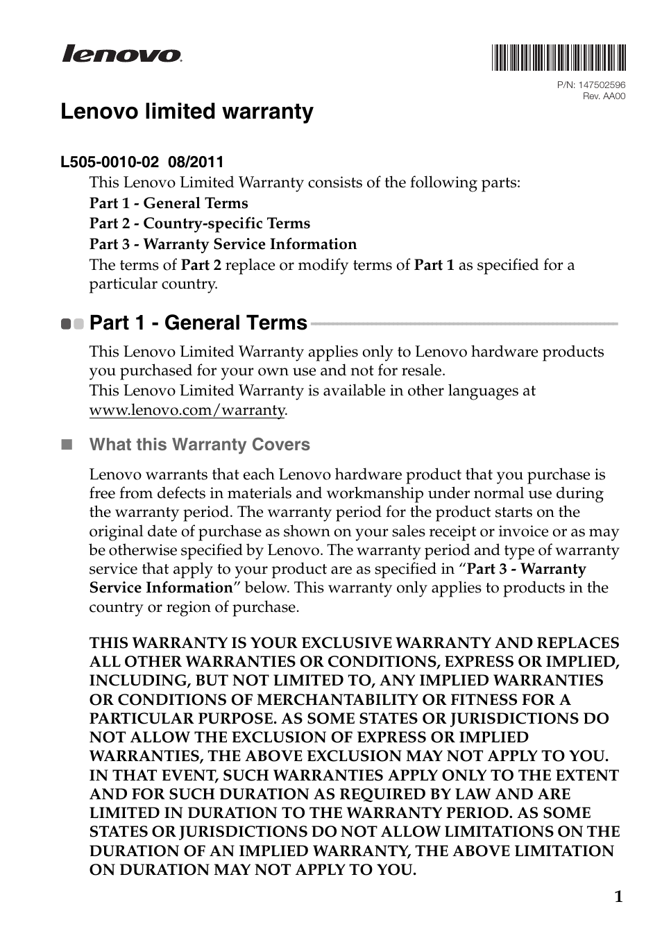 Lenovo IdeaPad S410p Touch Notebook User Manual | 23 pages