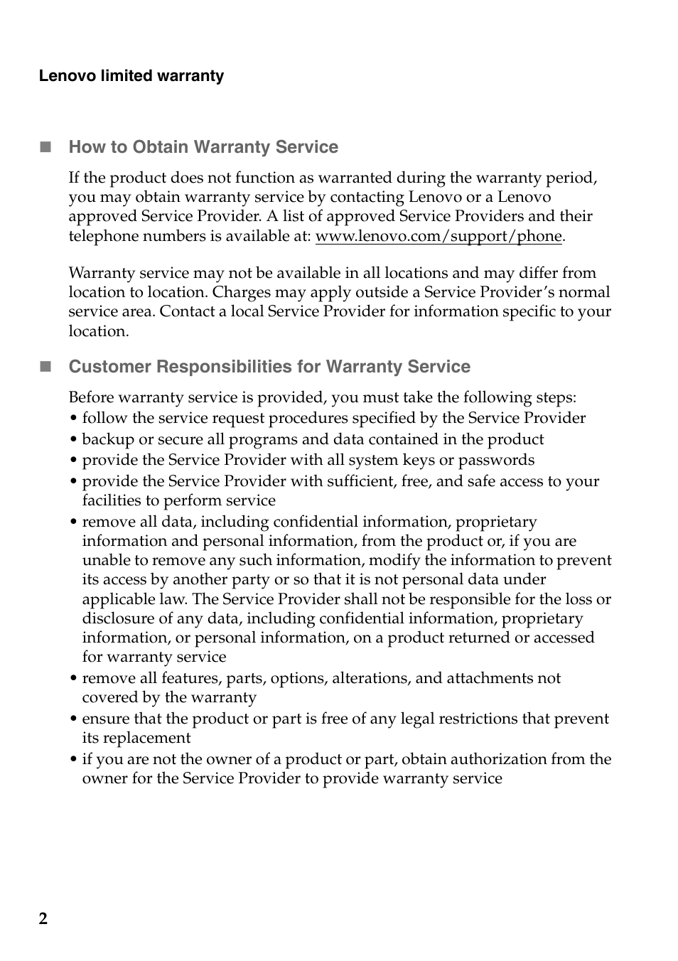 Lenovo IdeaPad S410p Touch Notebook User Manual | Page 2 / 23