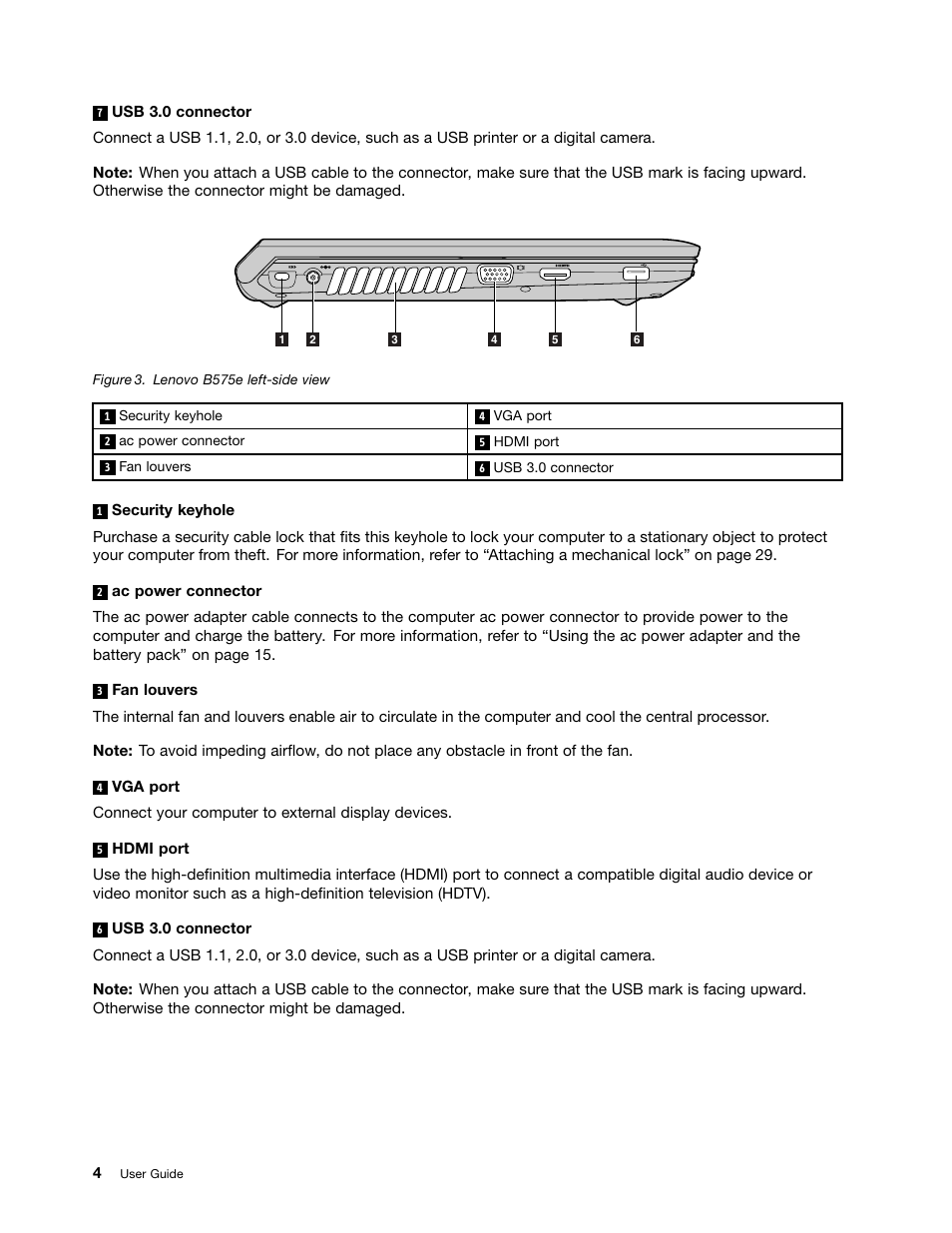 Lenovo B575e Notebook User Manual | Page 18 / 87