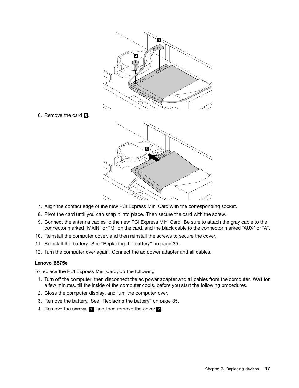 Lenovo B575e Notebook User Manual | Page 61 / 87