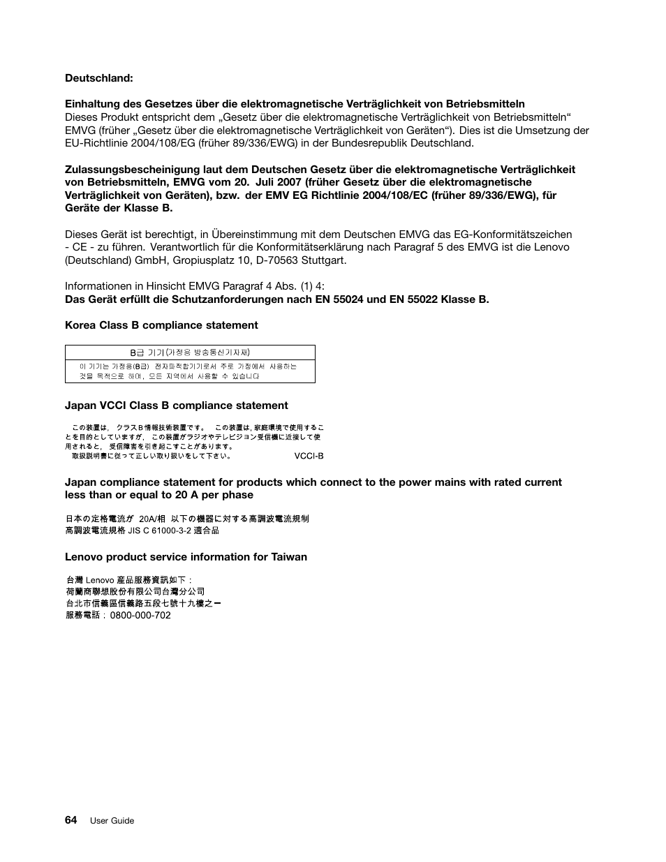 Lenovo B575e Notebook User Manual | Page 78 / 87