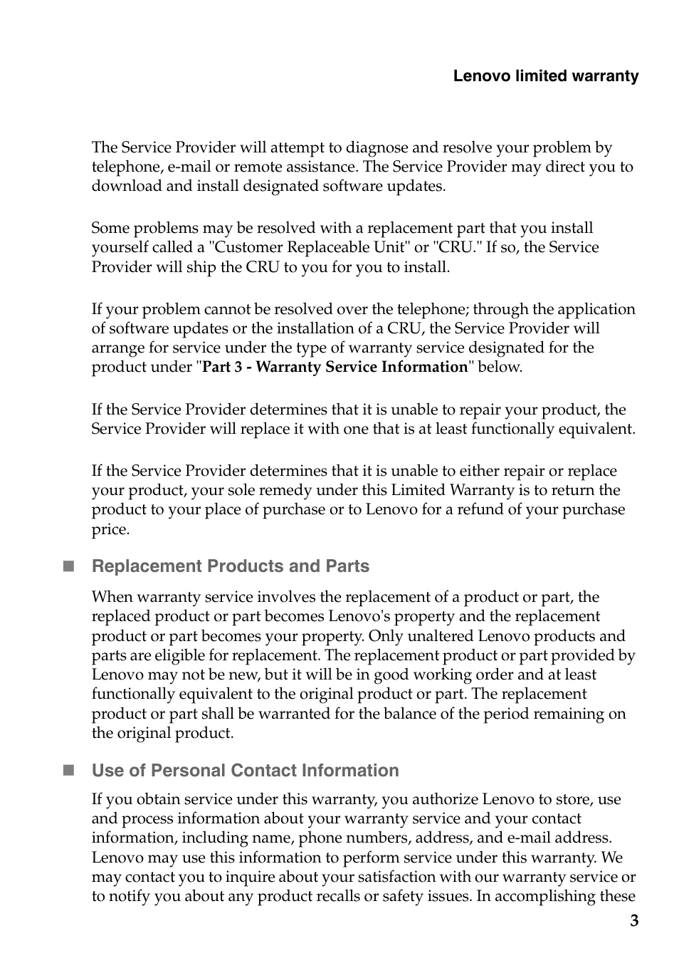 Lenovo IdeaPad Z510 Notebook User Manual | Page 3 / 20