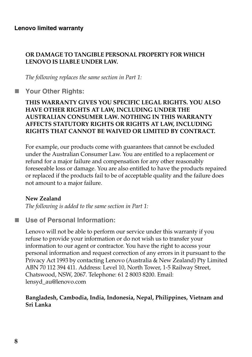 Lenovo IdeaPad Z510 Notebook User Manual | Page 8 / 20