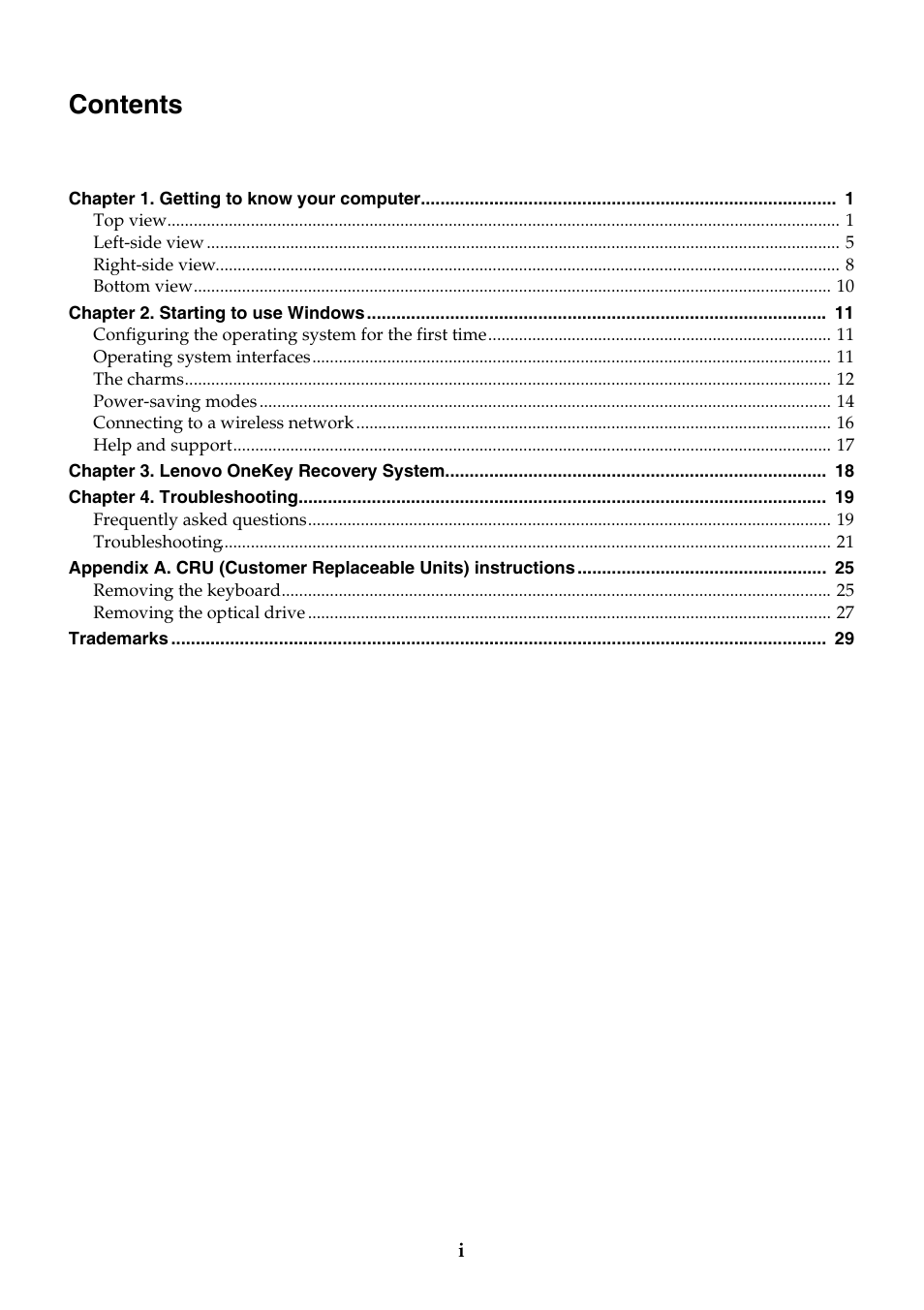 Lenovo M50-70 Notebook User Manual | Page 3 / 34