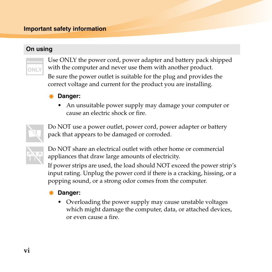 Lenovo IdeaPad Y560 User Manual | Page 12 / 146