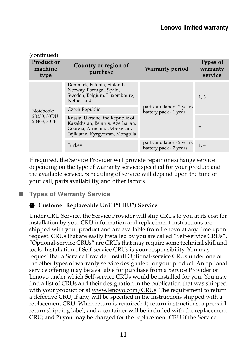 Lenovo Y70-70 Touch Notebook User Manual | Page 11 / 22