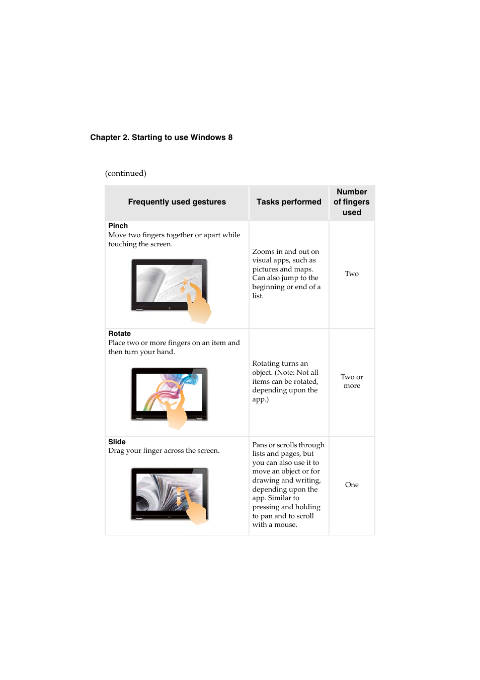 Lenovo IdeaPad U530 Touch Notebook User Manual | Page 22 / 36