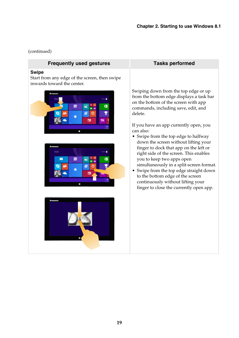 Lenovo Miix 2 11 Tablet Lenovo User Manual | Page 23 / 33