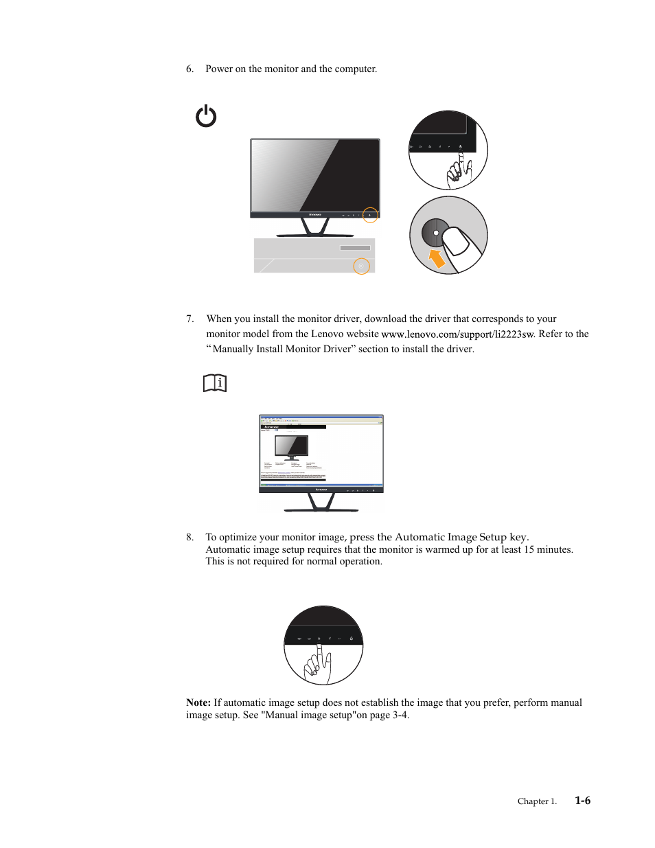 Lenovo LI2223s Wide LCD Monitor User Manual | Page 10 / 30