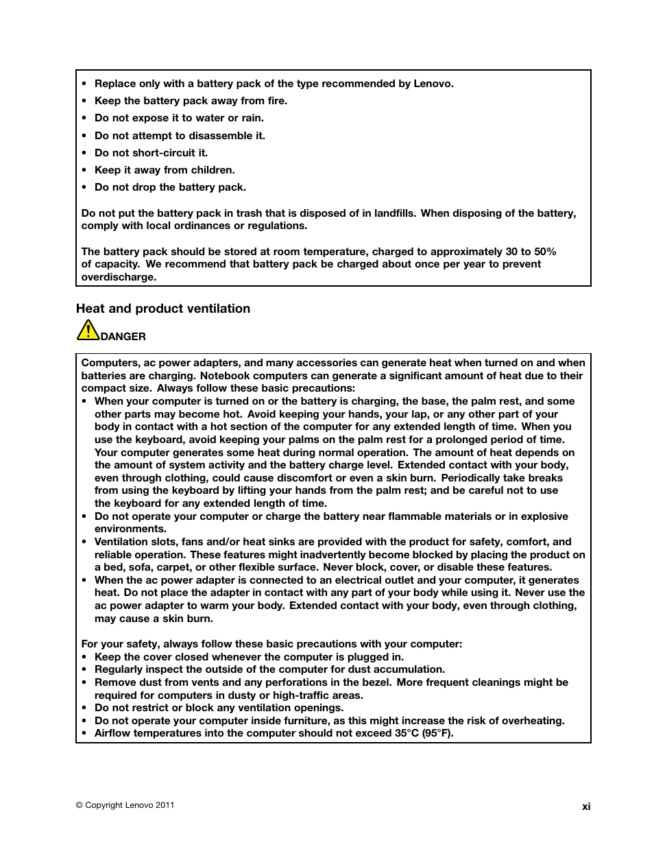 Lenovo IdeaPad U300e User Manual | Page 13 / 181