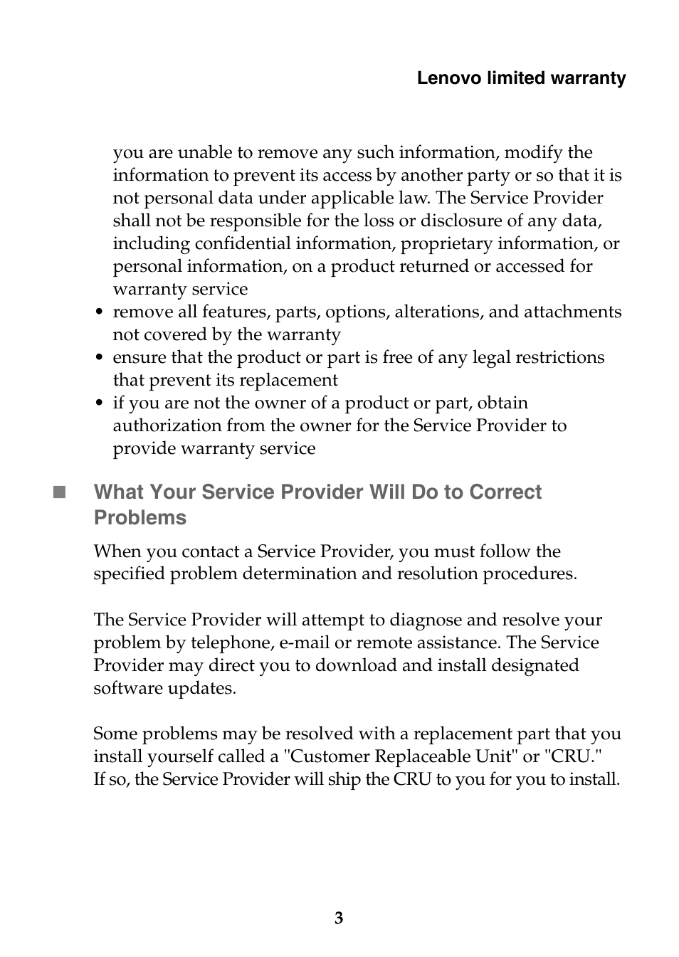 Lenovo Miix 2 10 Tablet Lenovo User Manual | Page 3 / 27