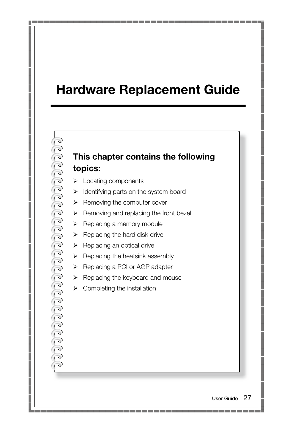 Hardware replacement guide | Lenovo H415 Desktop User Manual | Page 32 / 57