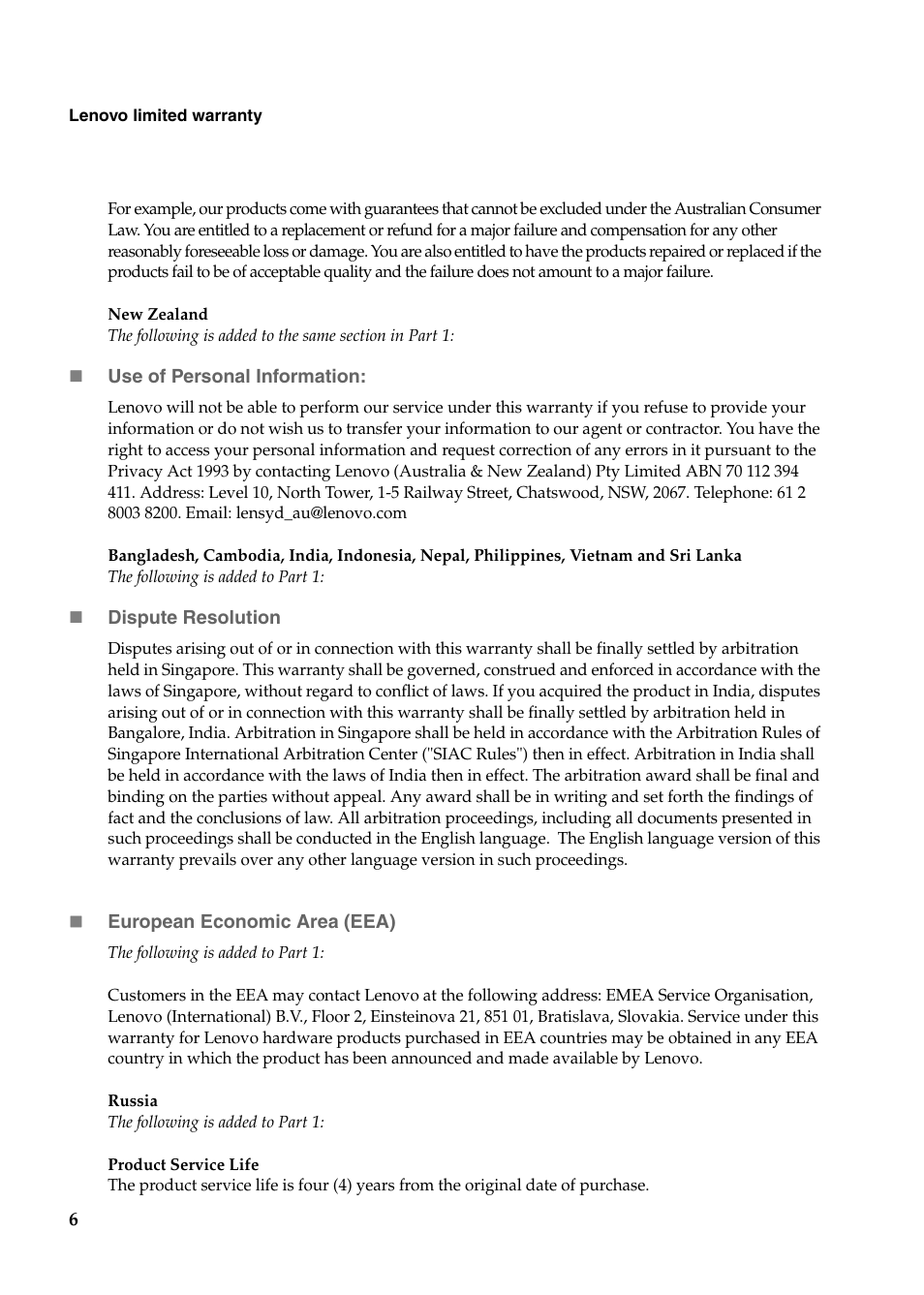 Lenovo Yoga 11s Notebook IdeaPad User Manual | Page 6 / 15
