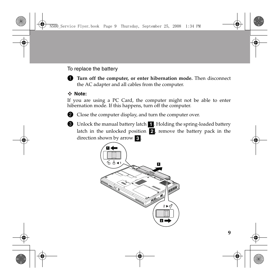 Lenovo N500 Notebook User Manual | Page 10 / 23