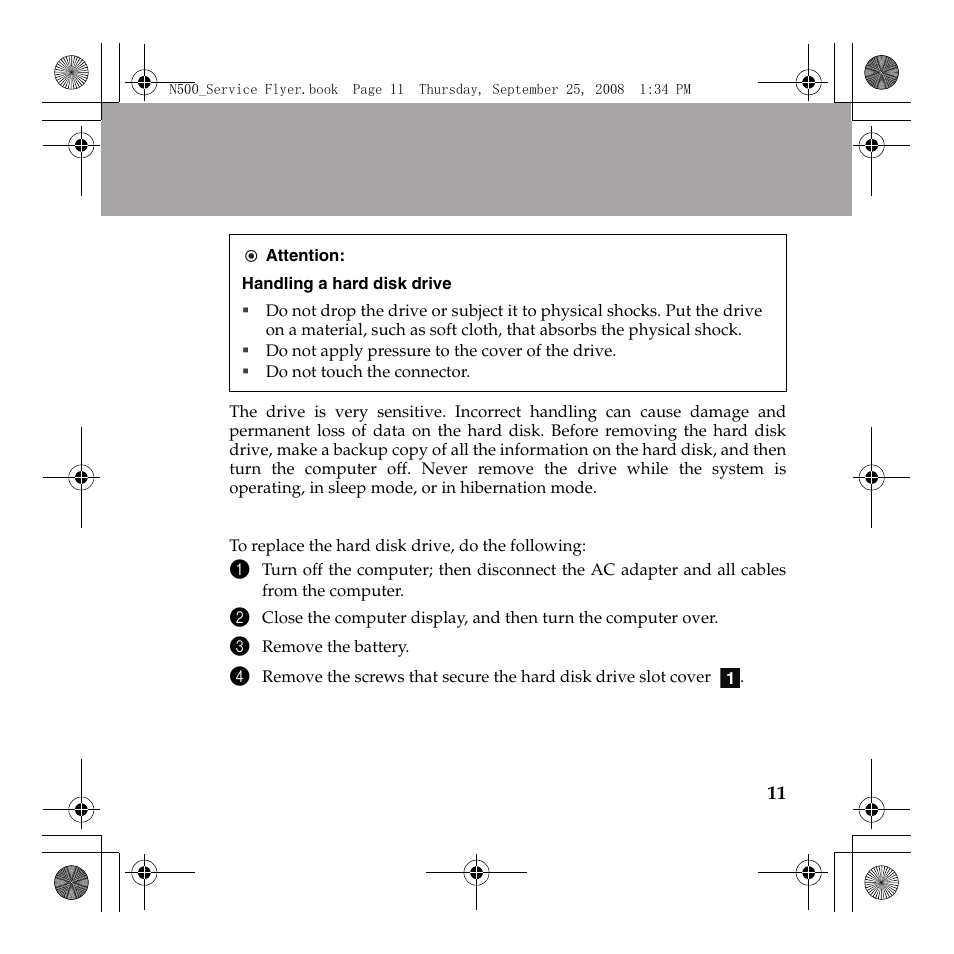 Lenovo N500 Notebook User Manual | Page 12 / 23