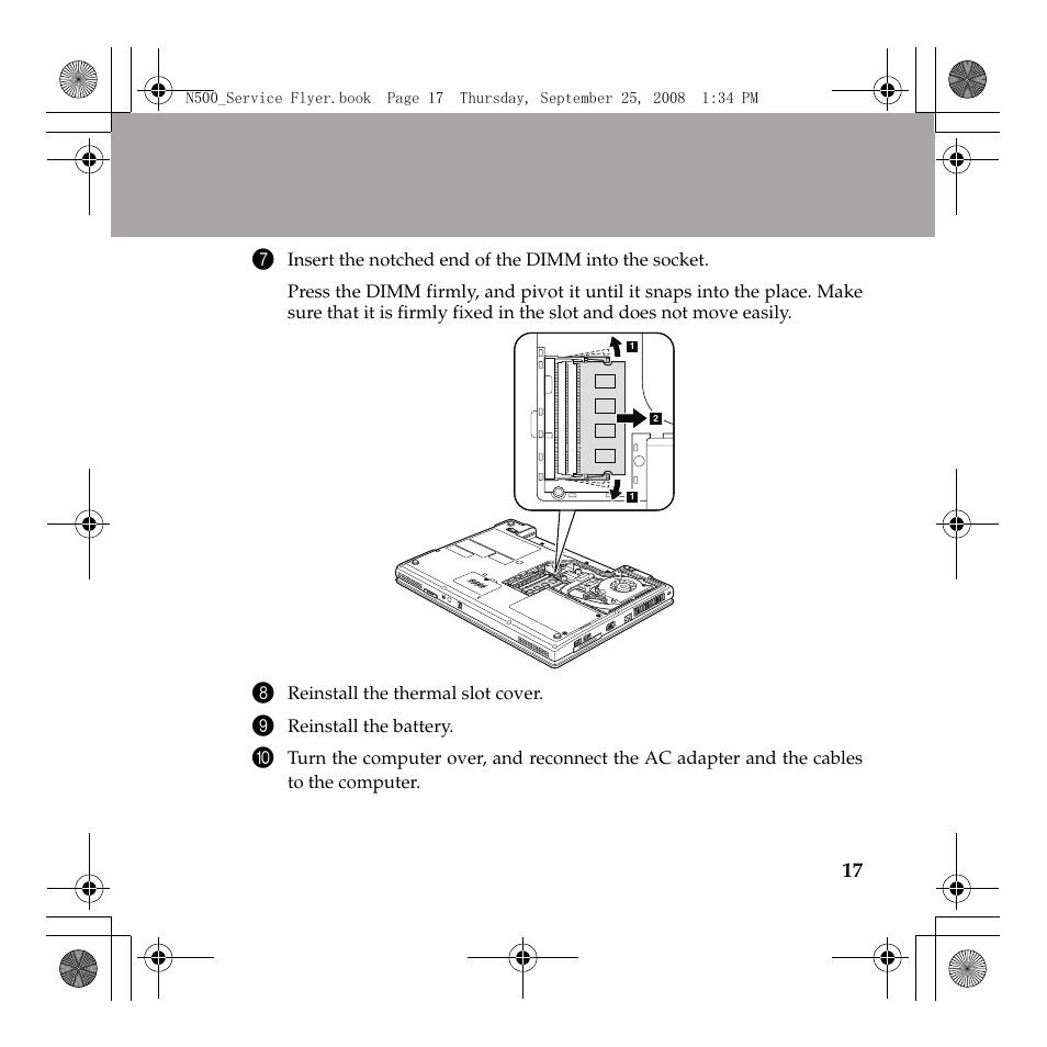 Lenovo N500 Notebook User Manual | Page 18 / 23