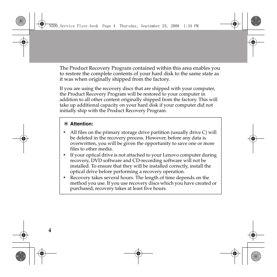 Lenovo N500 Notebook User Manual | Page 5 / 23