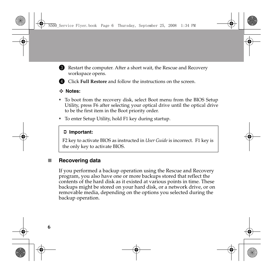 Lenovo N500 Notebook User Manual | Page 7 / 23