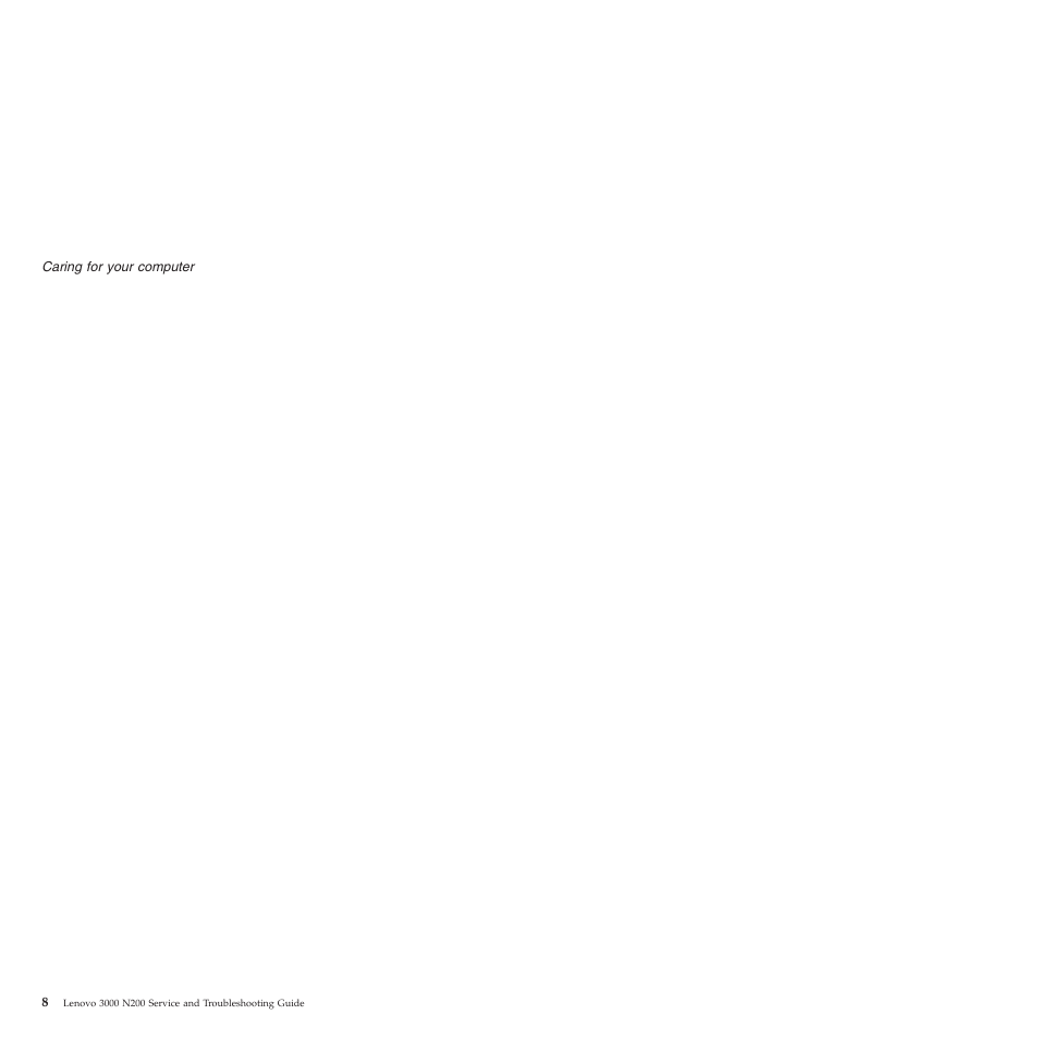 Lenovo 3000 N200 Notebook User Manual | Page 18 / 70