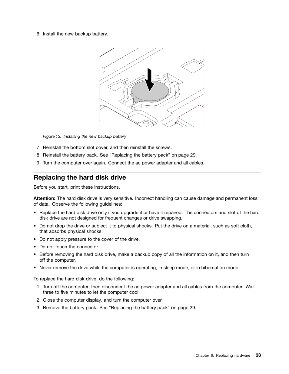 Replacing the hard disk drive | Lenovo M4400s notebook User Manual | Page 47 / 79