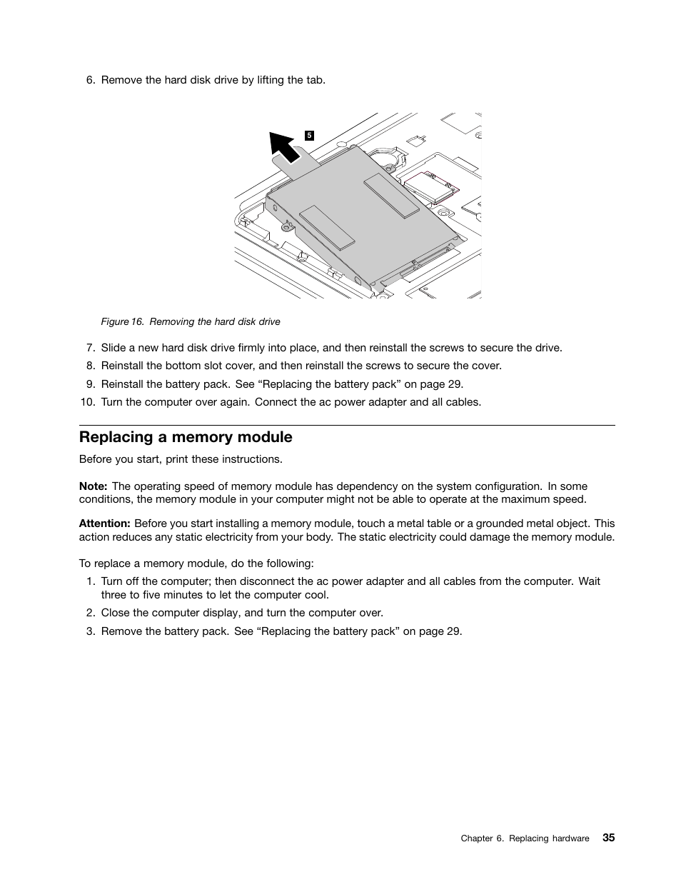 Replacing a memory module | Lenovo M4400s notebook User Manual | Page 49 / 79