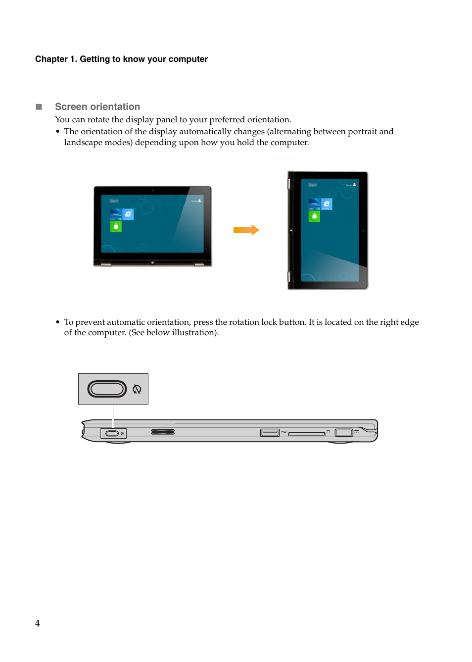 Lenovo Yoga 11s Notebook IdeaPad User Manual | Page 8 / 37