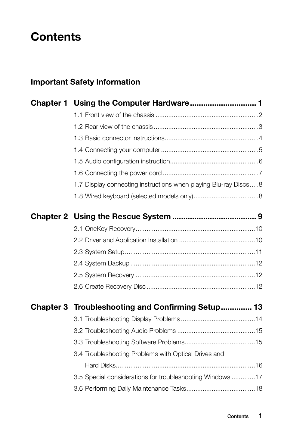 Lenovo E50-00 Desktop User Manual | Page 4 / 43