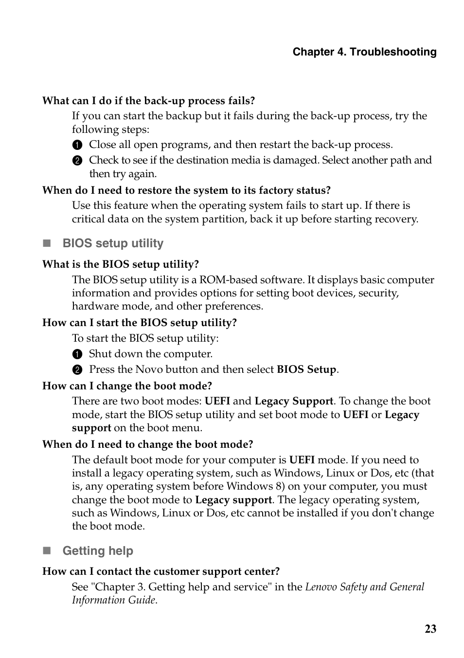 Lenovo G700 Notebook User Manual | Page 27 / 45