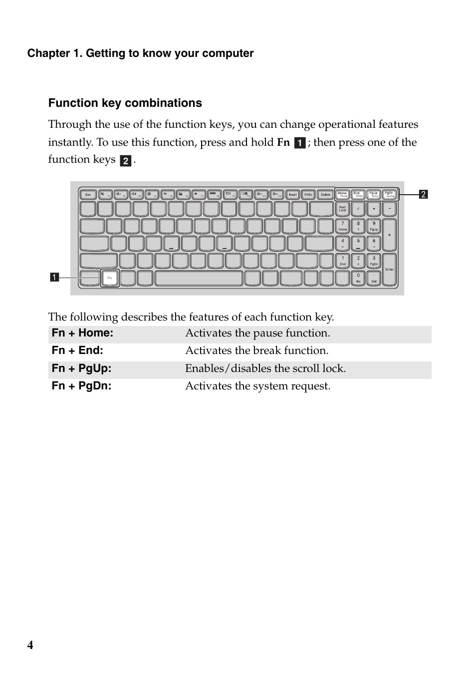 Lenovo G700 Notebook User Manual | Page 8 / 45