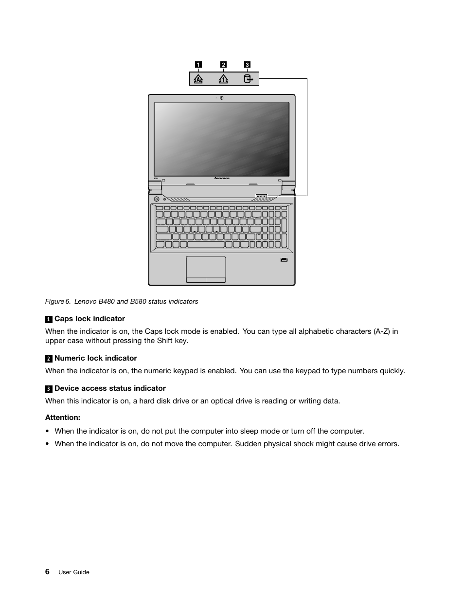 Lenovo B480 Notebook User Manual | Page 20 / 88