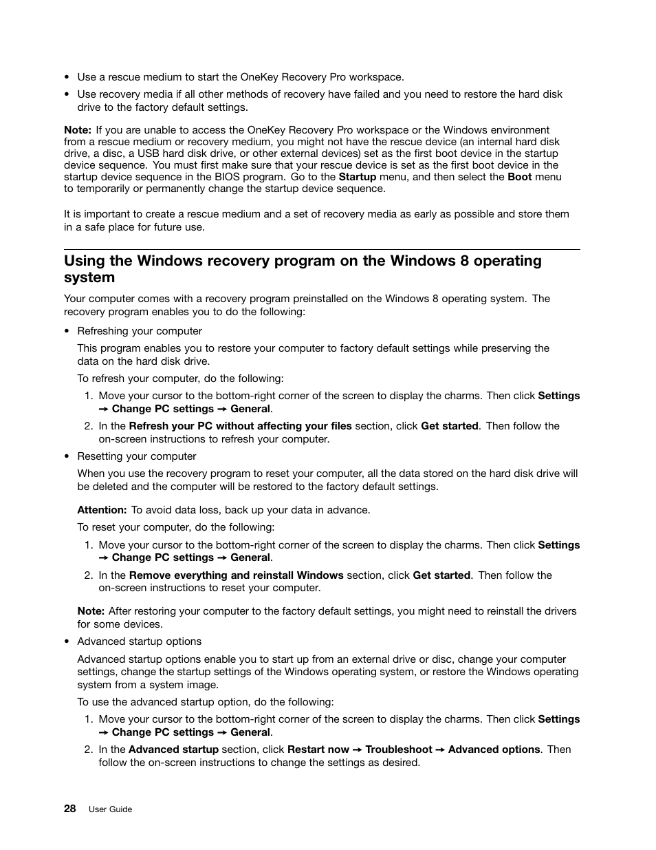 Lenovo B480 Notebook User Manual | Page 42 / 88