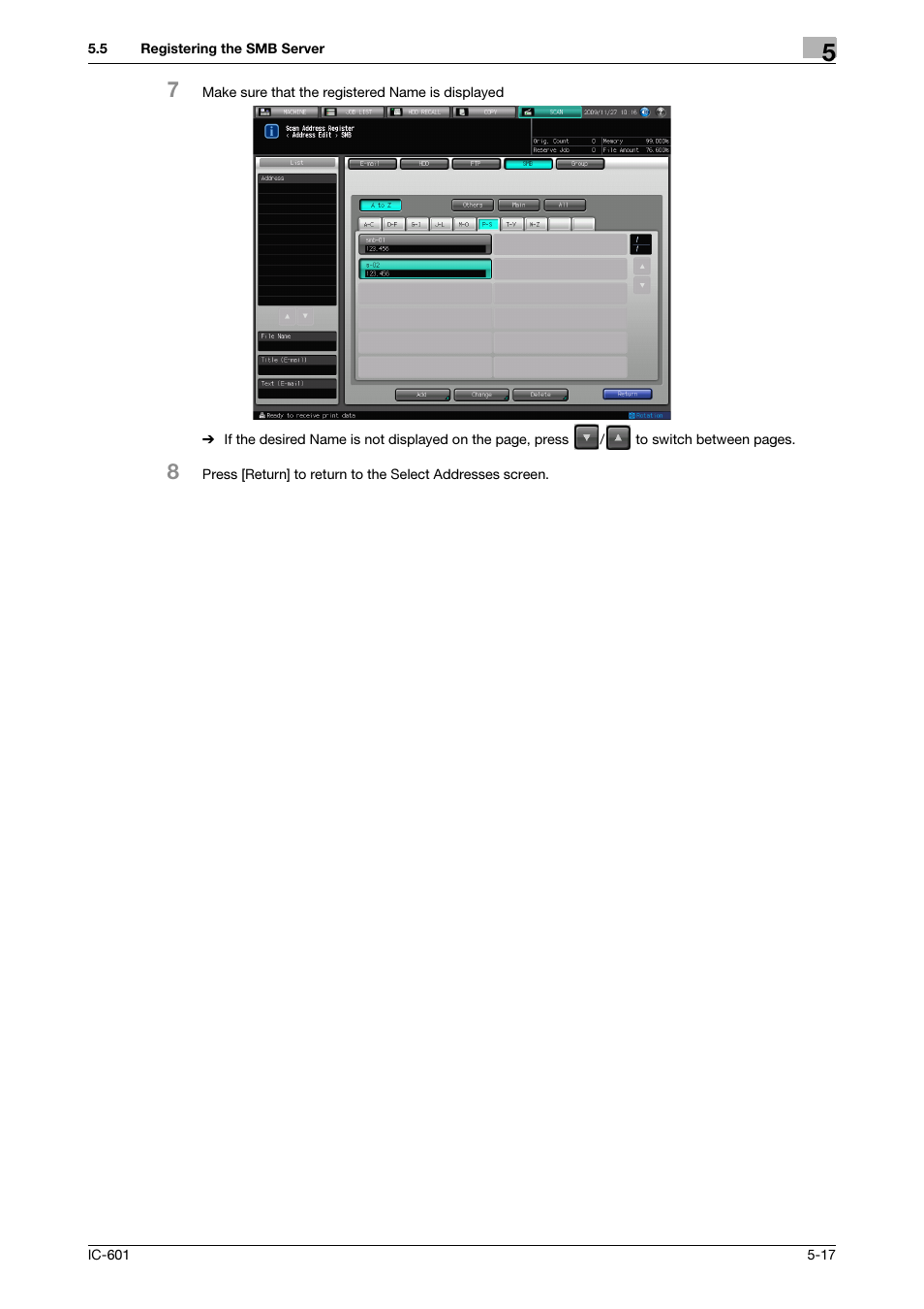 Konica Minolta bizhub PRESS C8000e User Manual | Page 57 / 123